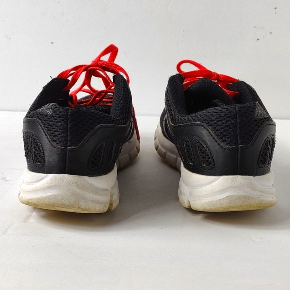 Women's Adidas Athletic Running shoes Black with hot pink shoe strings s… - Picture 5 of 10